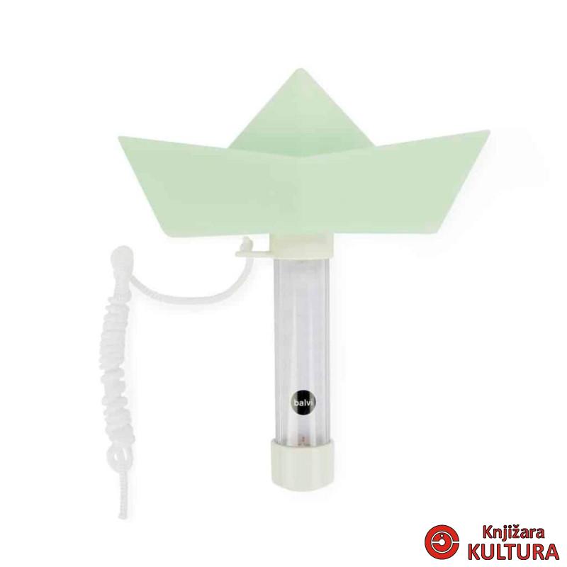 TERMOMETAR ZA BAZEN PAPIR BOAT TURQUOISE PL 