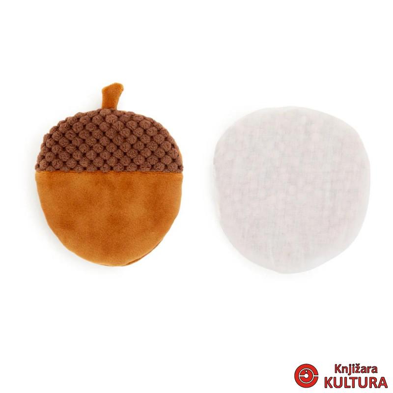 GRIJAČ ZA RUKE ACORN BROWN POLYESTER 