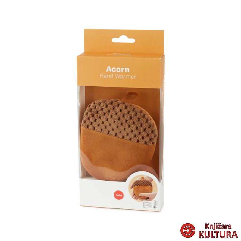 GRIJAČ ZA RUKE ACORN BROWN POLYESTER 