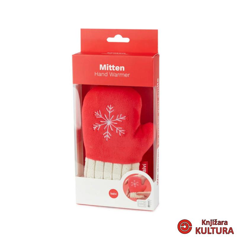 GRIJAČ ZA RUKE MITTEN RED POLYESTER 