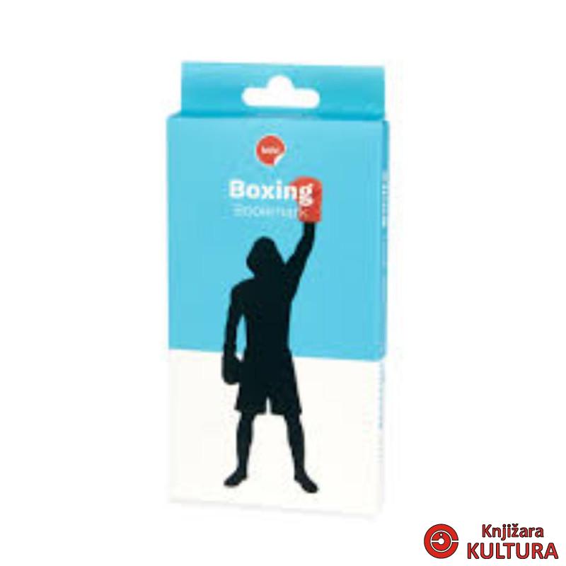 OBILJEŽIVAČ STRANICA BOXING RED/BLACK PLASTIKA 