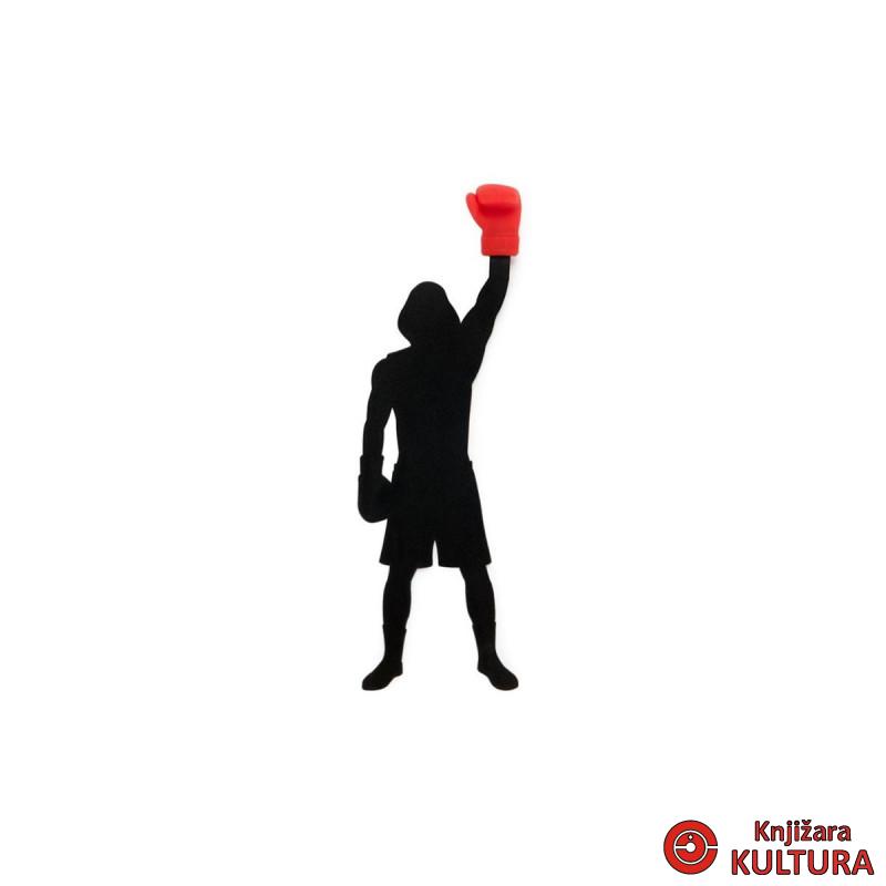 OBILJEŽIVAČ STRANICA BOXING RED/BLACK PLASTIKA 