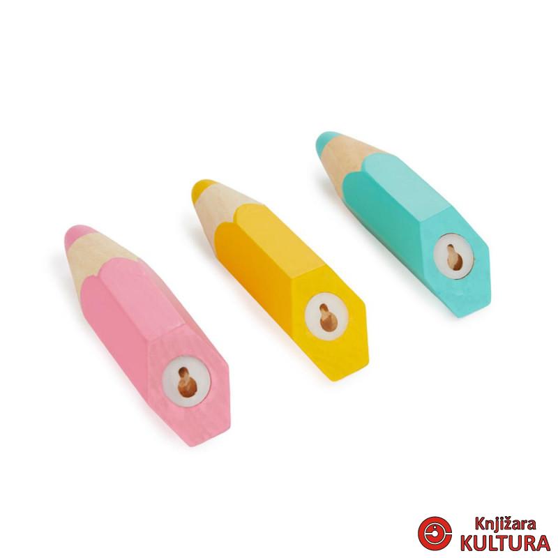ZIDNA VJEŠALICA COLOR PENCIL X3 DRVO 