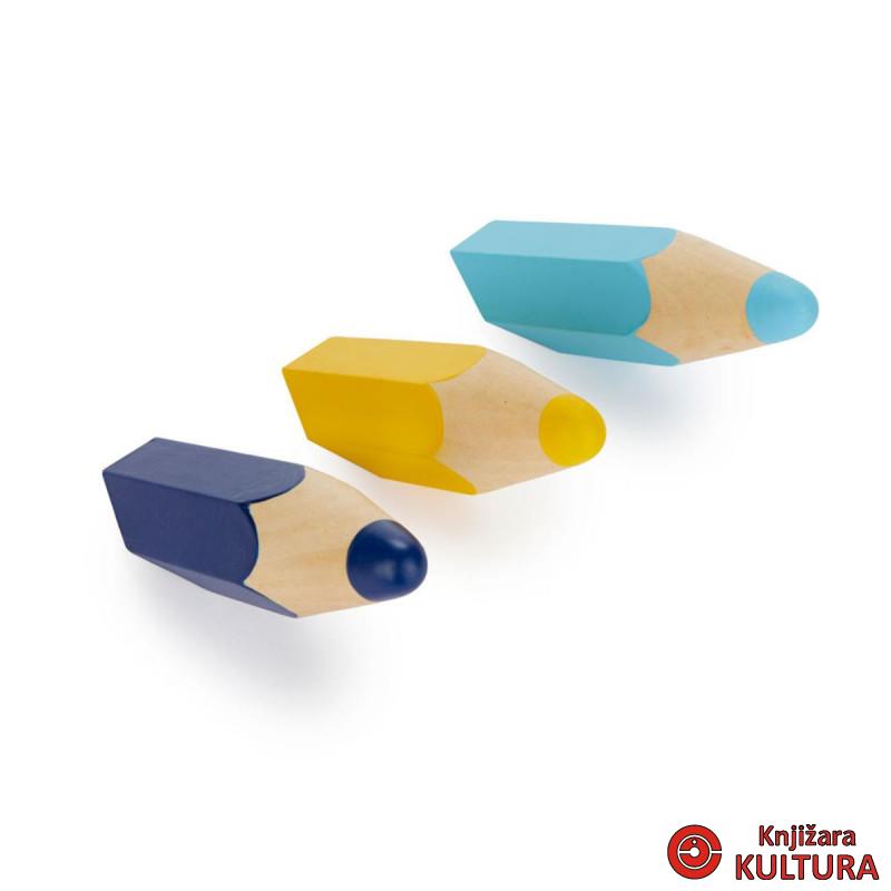 ZIDNA VJEŠALICA COLOR PENCIL X3BLUE/YELLOW WO 