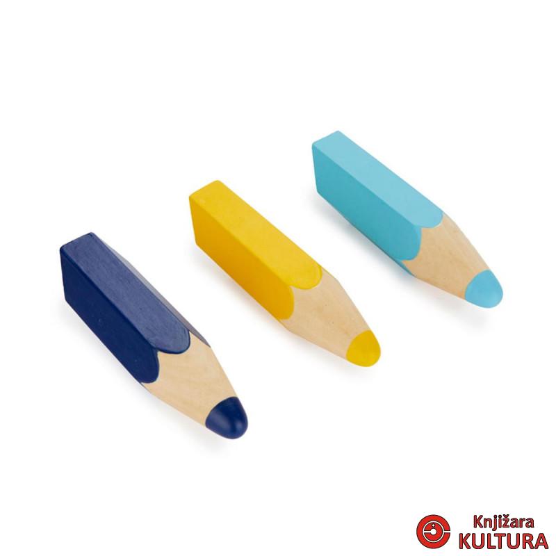 ZIDNA VJEŠALICA COLOR PENCIL X3BLUE/YELLOW WO 