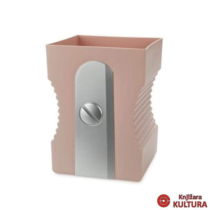 KANTA ZA OTPATKE SHARPENER LIGHT PINK PLASTIKA 