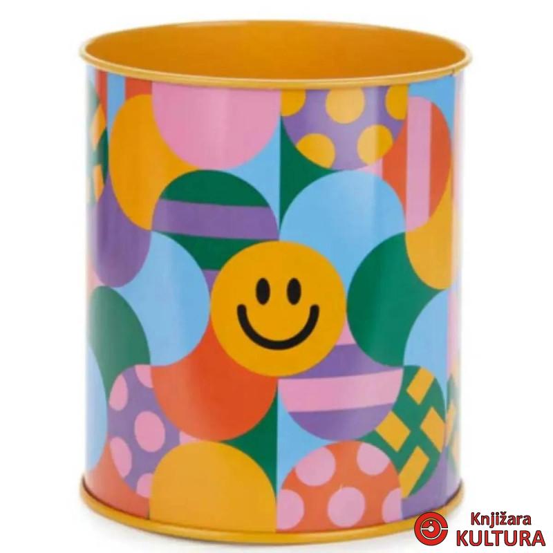 DRŽAČ ZA OLOVKE LOS PEPES SMILEYS YELLOW META 