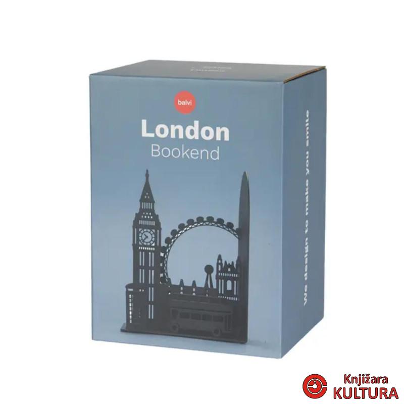 DRŽAČ ZA KNJIGE LONDON BLACK METAL 