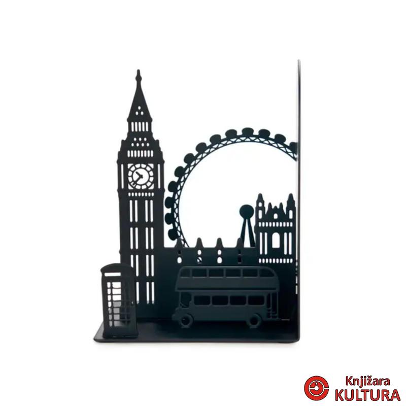 DRŽAČ ZA KNJIGE LONDON BLACK METAL 
