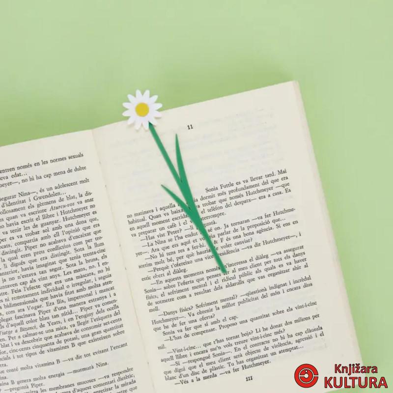 OBILJEŽIVAČ STRANICA DAISY WHITE PLASTIKA 