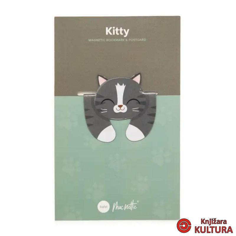 OBILJEŽIVAČ STRANICA MACNETTIC KITTY FLEXIBLE MAGNET 