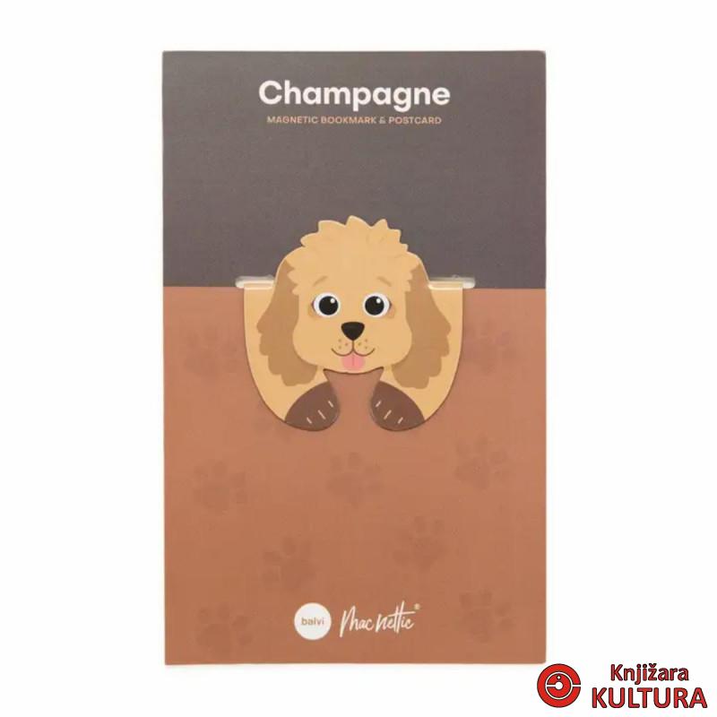 OBILJEŽIVAČ STRANICA MACNETTIC CHAMPAGNE FLEXIBLE 
