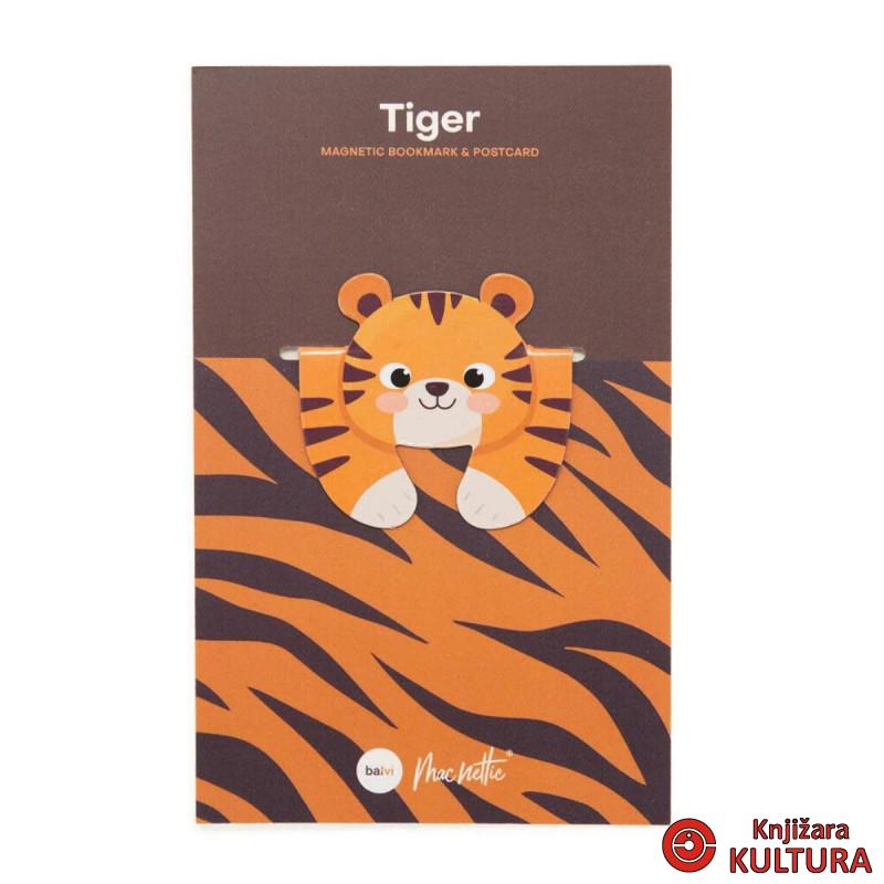 OBILJEŽIVAČ STRANICA MACNETTIC TIGER FLEXIBLE MAGNET 