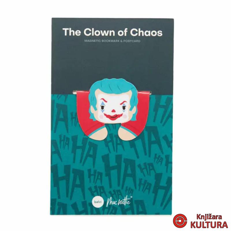 OBILJEŽIVAČ STRANICA MACNETTIC THE CLOWN OF CHAOS 
