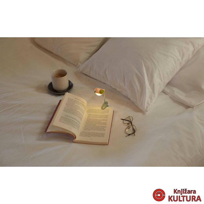 LAMPA ZA KNJIGU BIRDIE PINK PLASTIKA 
