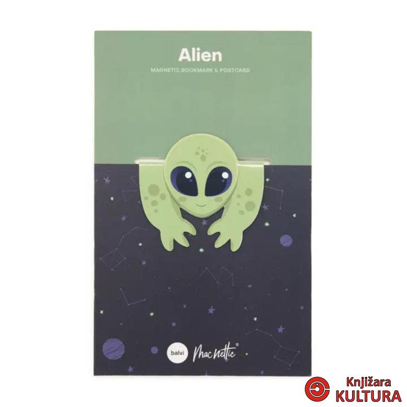 OBILJEŽIVAČ STRANICA MACNETTIC ALIEN FLEXIBLE MAGNE 