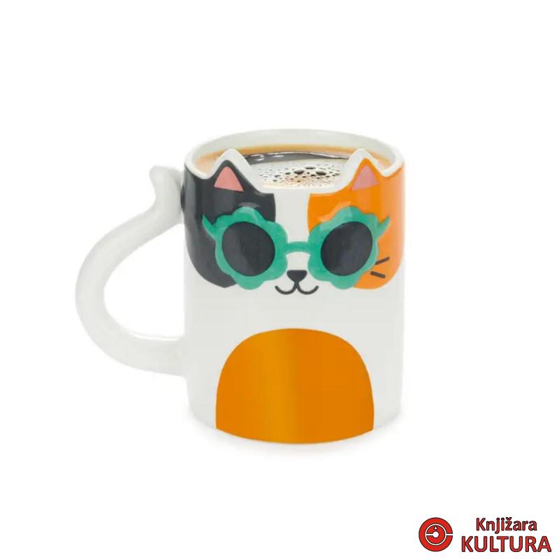ŠOLJA COOL CAT CALICO 350 ML KERAMIKA 