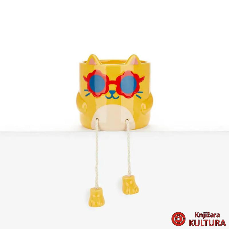 SAKSIJA COOL CAT YELLOW DIA.13CM 