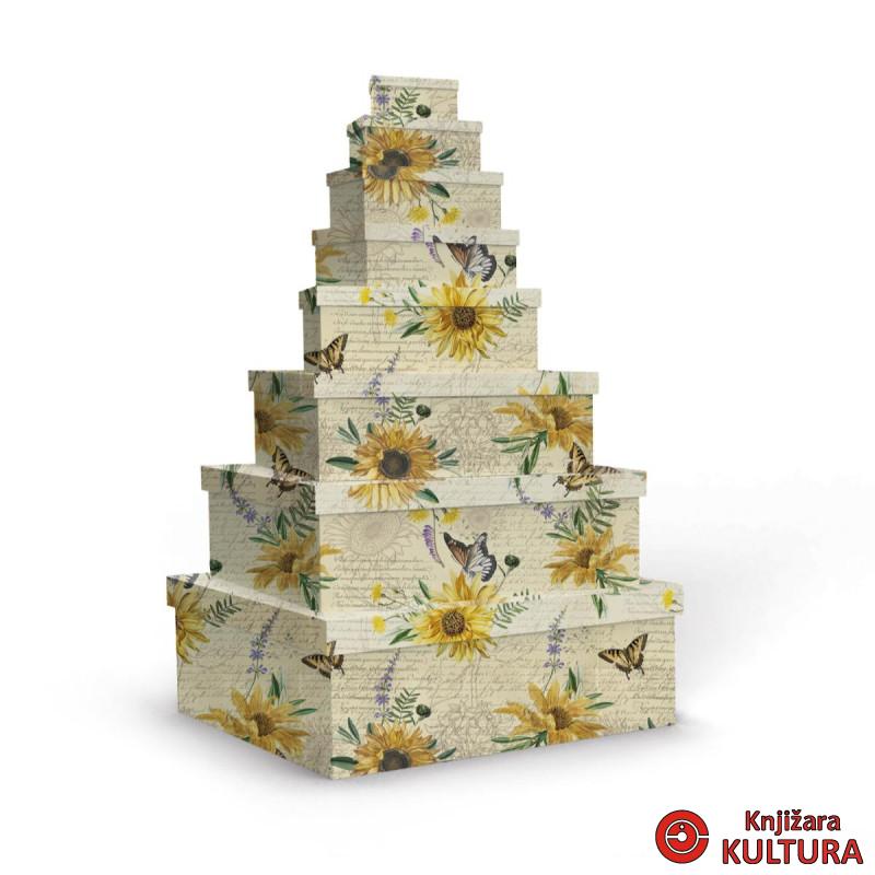 UKRASNA KUTIJA GIRASOLE /8 MARPIMAR 