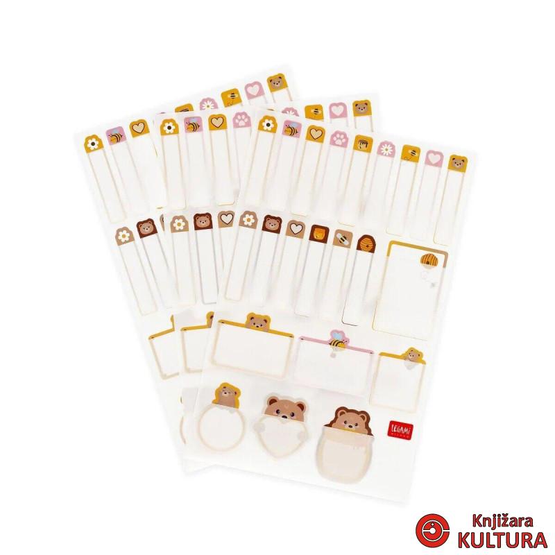 SAMOLJEPLJIVI STIKERI TEDDY BEAR STK0002 