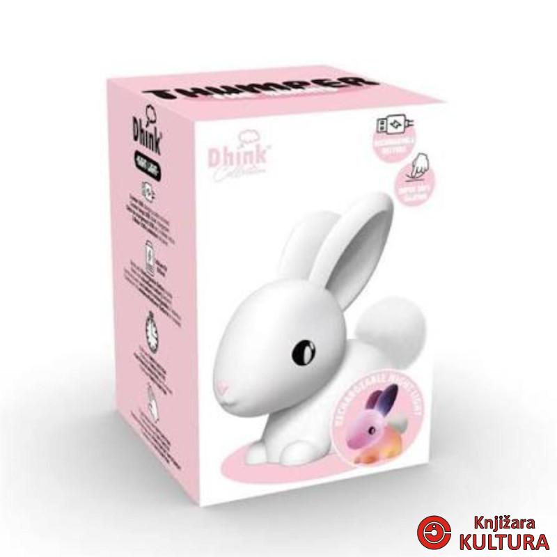 SILIKONSKA NOĆNA LAMPICA – PUNJIVA – DIZAJN ZEKE 