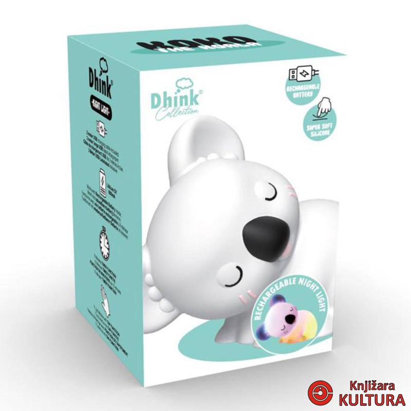 SILIKONSKA NOĆNA LAMPICA – PUNJIVA – DIZAJN KOALE 