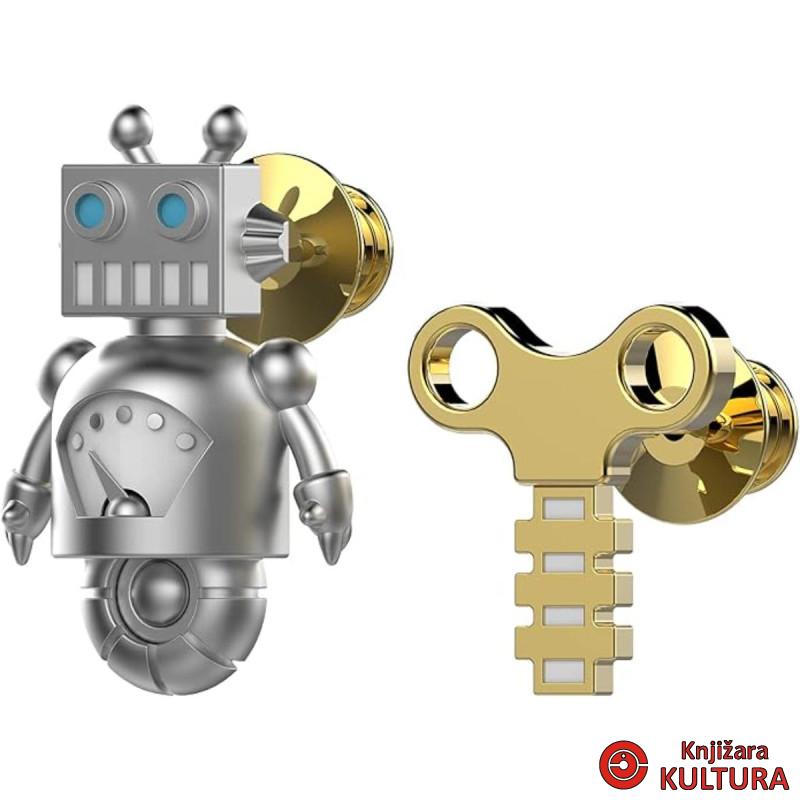 MODNI PIN – SET OD 2 PINA – ROBOT I NAVIJAČ 