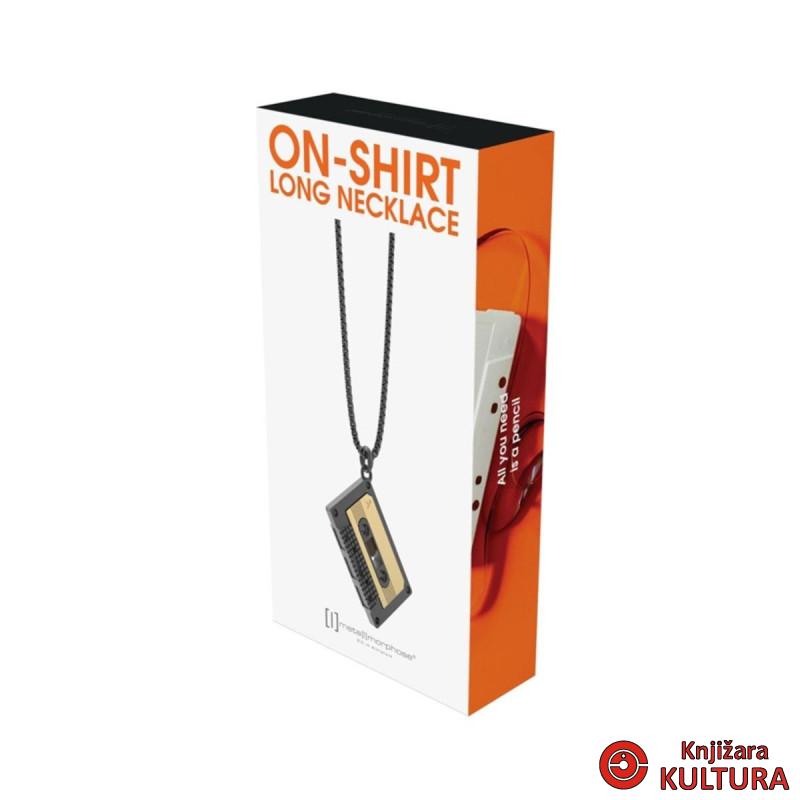 MODNA ON-SHIRTS OGRLICA – DIZAJN MUZIČKE KASETE 