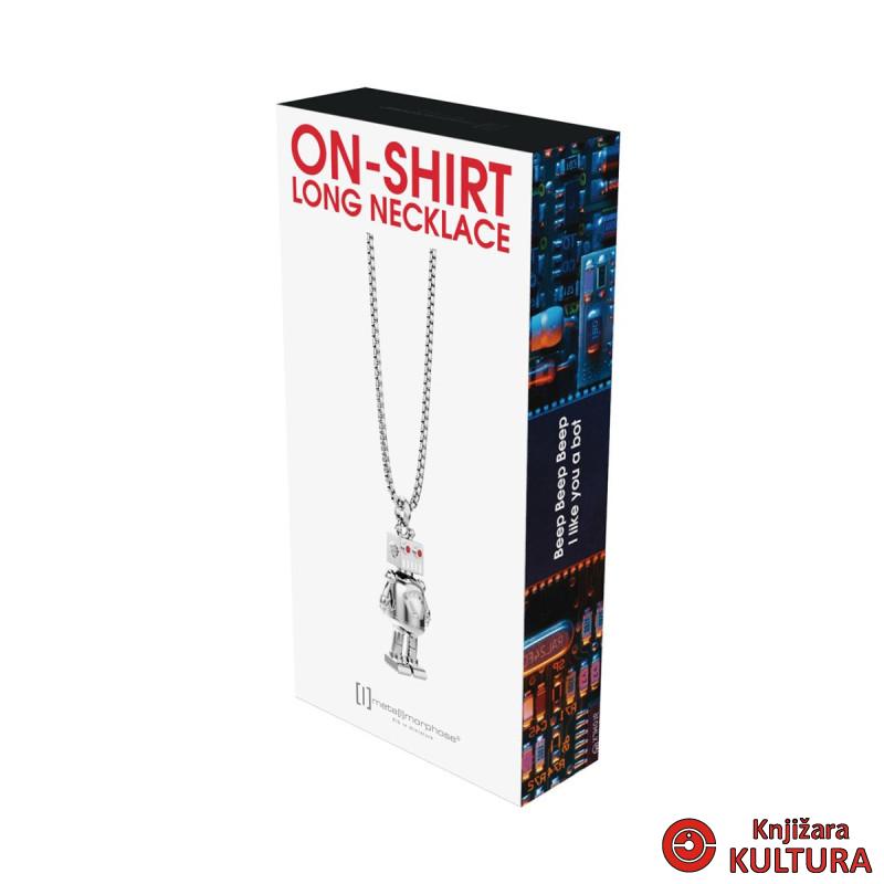 MODNA ON-SHIRTS OGRLICA – DIZAJN ROBOTA 