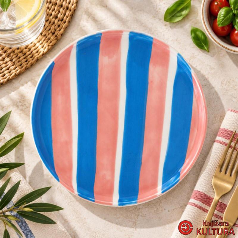 Tanjir, plavi i roza Stripes LP77770 