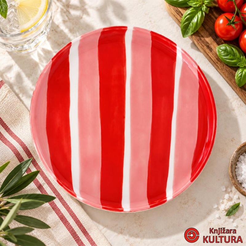 Tanjir, crveni i roza Stripes LP77769 