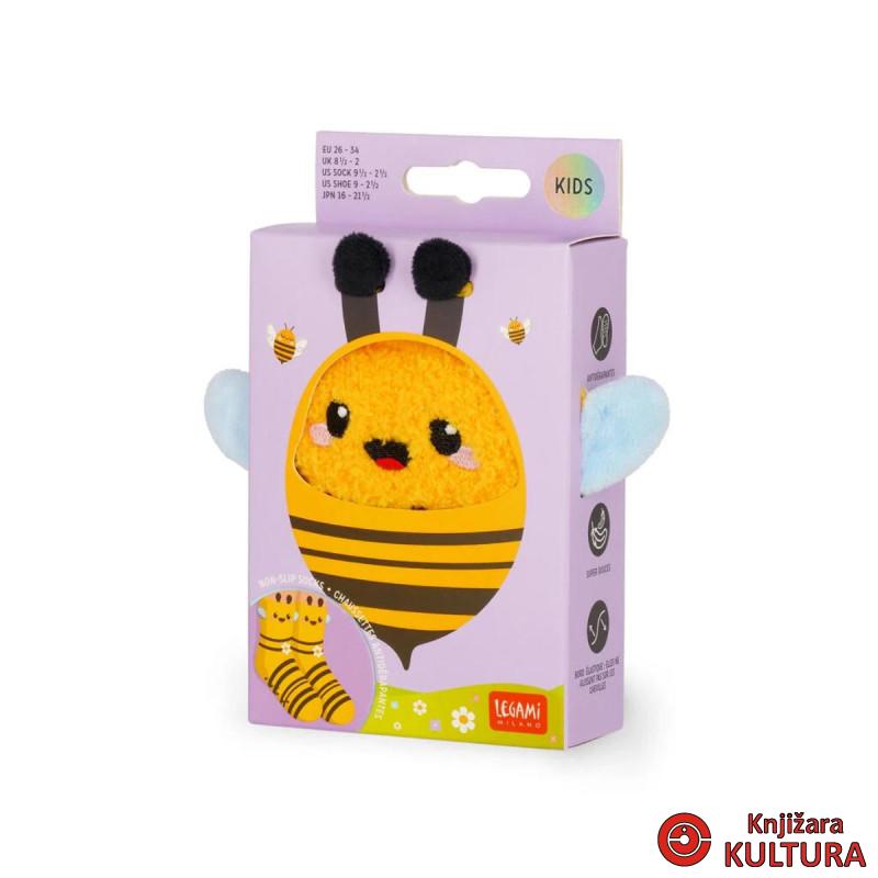 Dječije čarape protiv klizanja - Pčelica KCS0004 