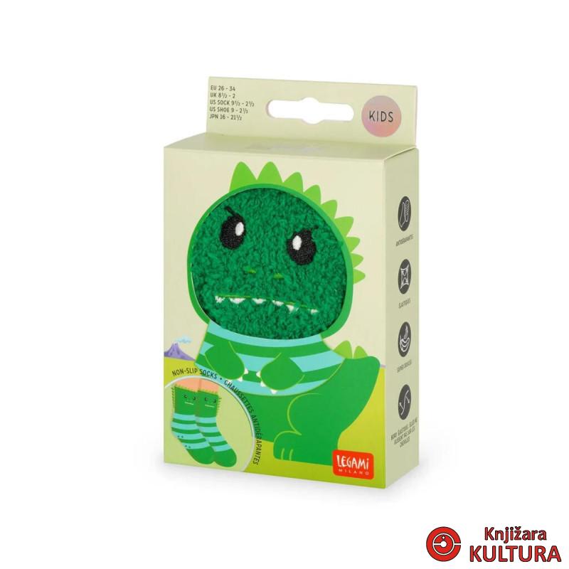 Dječije čarape protiv klizanja - Dinosaurus KCS0021 