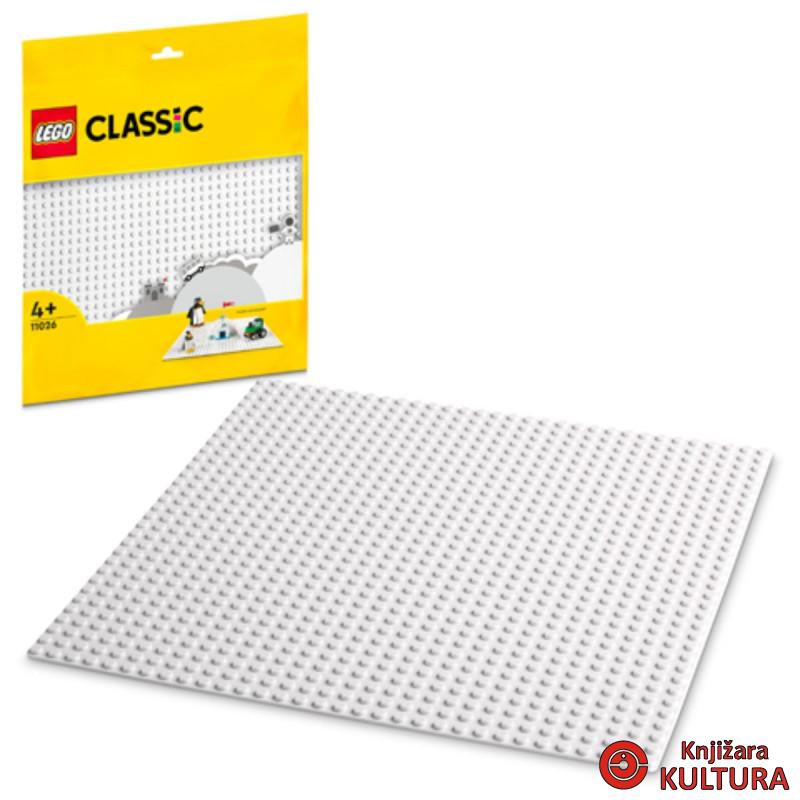LEGO PLOČA ZA SLAGANJE BIJELA MALA 