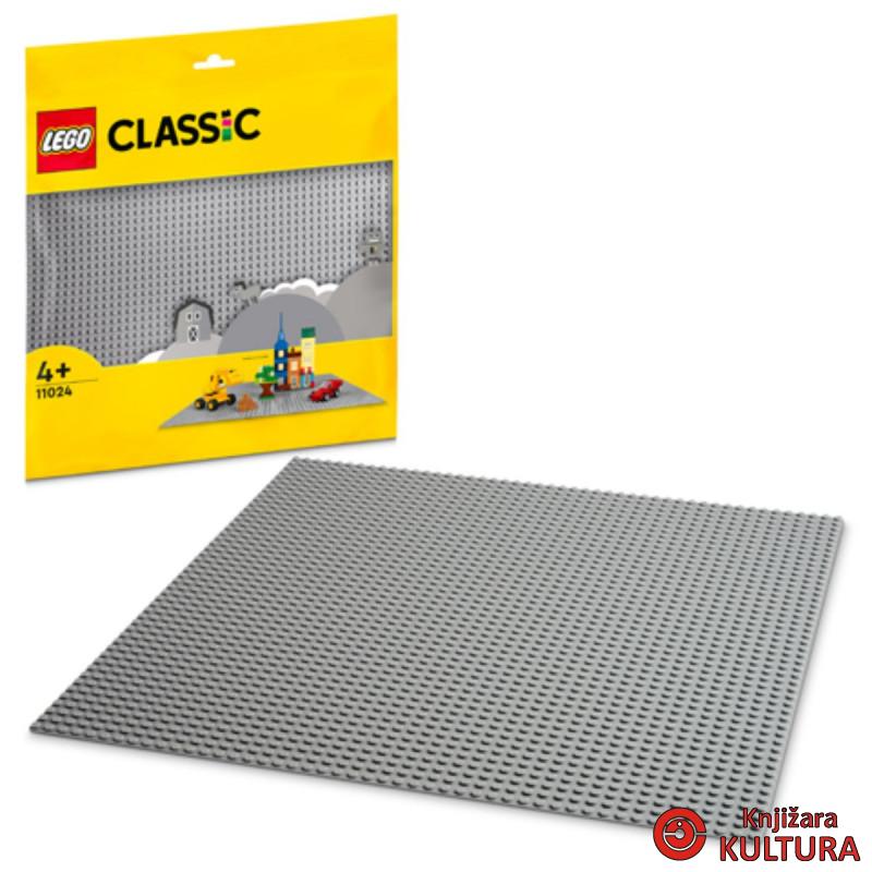 LEGO PLOČA SIVA VELIKA 11024 