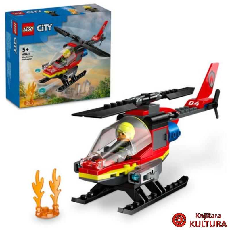 LEGO VATROGASNI SPASILAČKI HELIKOPTER 