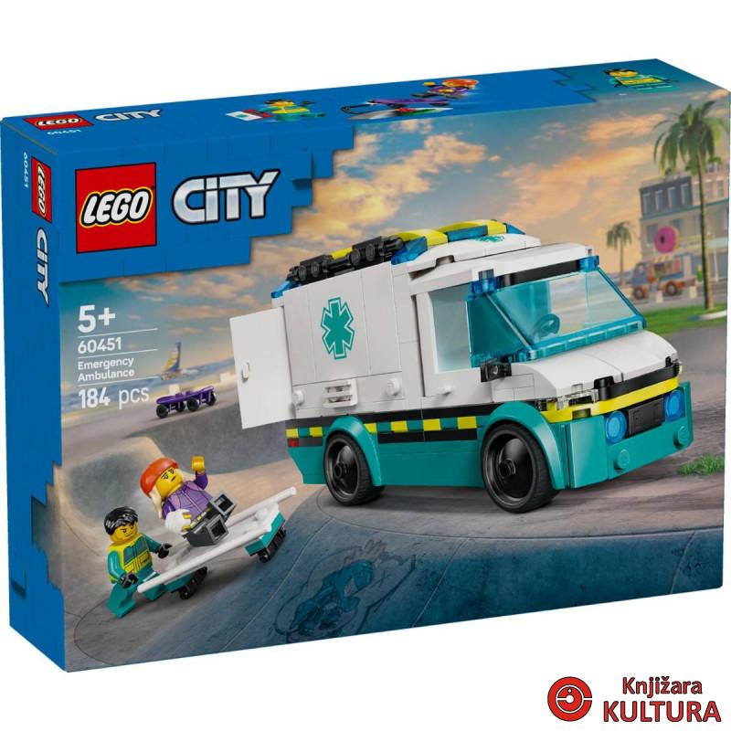 LEGO VOZILO HITNE POMOĆI 