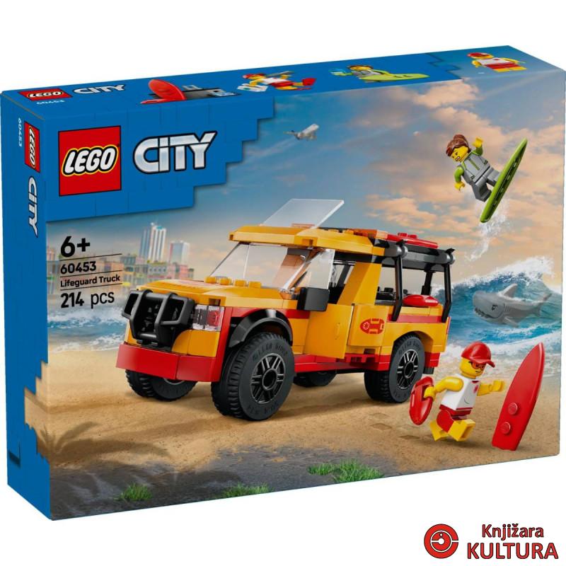 LEGO VOZILO SPASILAČKE SLUŽBE NA PLAŽI 