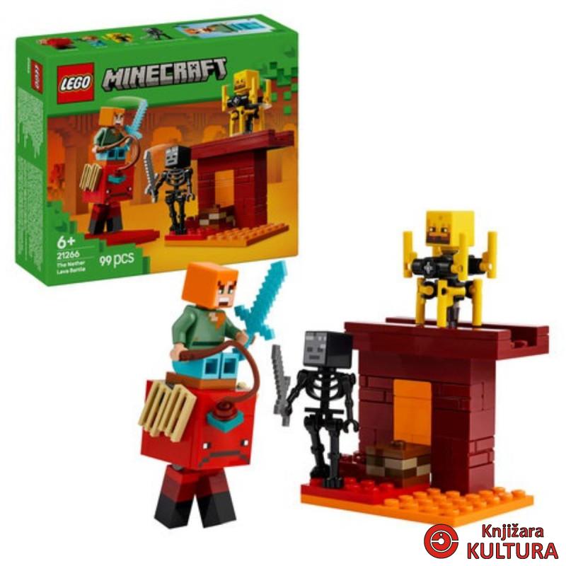 LEGO BITKA UZ LAVU NETHERA 