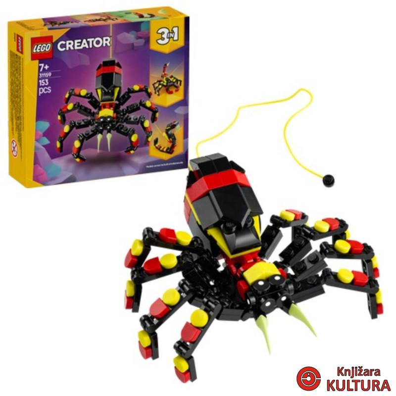 LEGO DIVLJE ŽIVOTINJE: OPAKI PAUK 