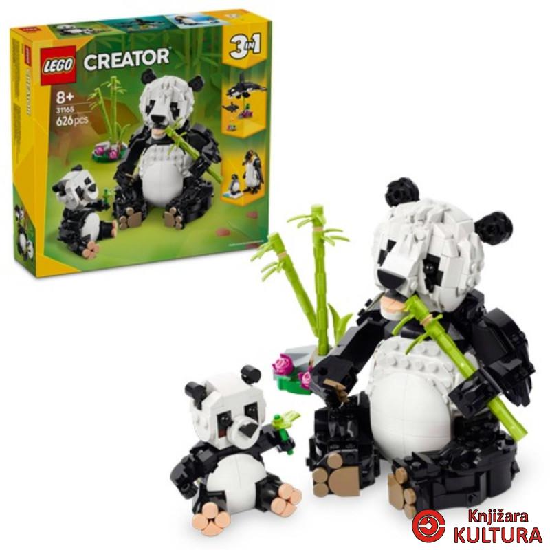 LEGO DIVLJE ŽIVOTINJE: OBITELJ PANDA 
