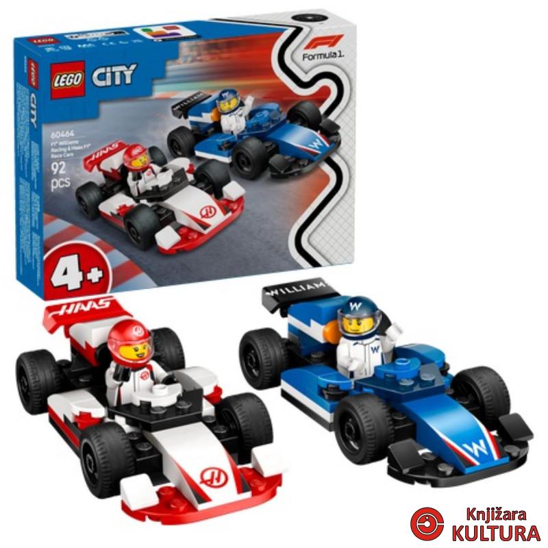 LEGO TRKAĆI AUTI ZA F1® WILLIAMS I HAAS 