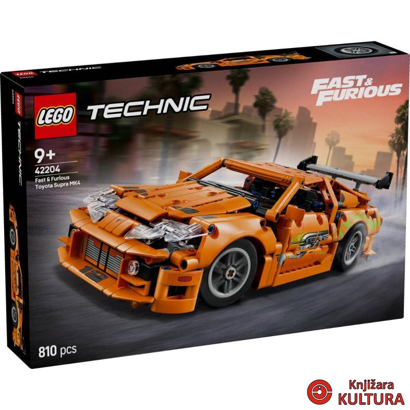 LEGO BRZI I ŽESTOKI TOYOTA SUPRA MK4 