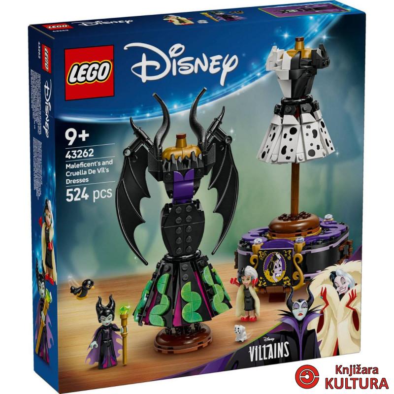 LEGO HALJINE MALEFICENT I CRUELLE DE VIL 