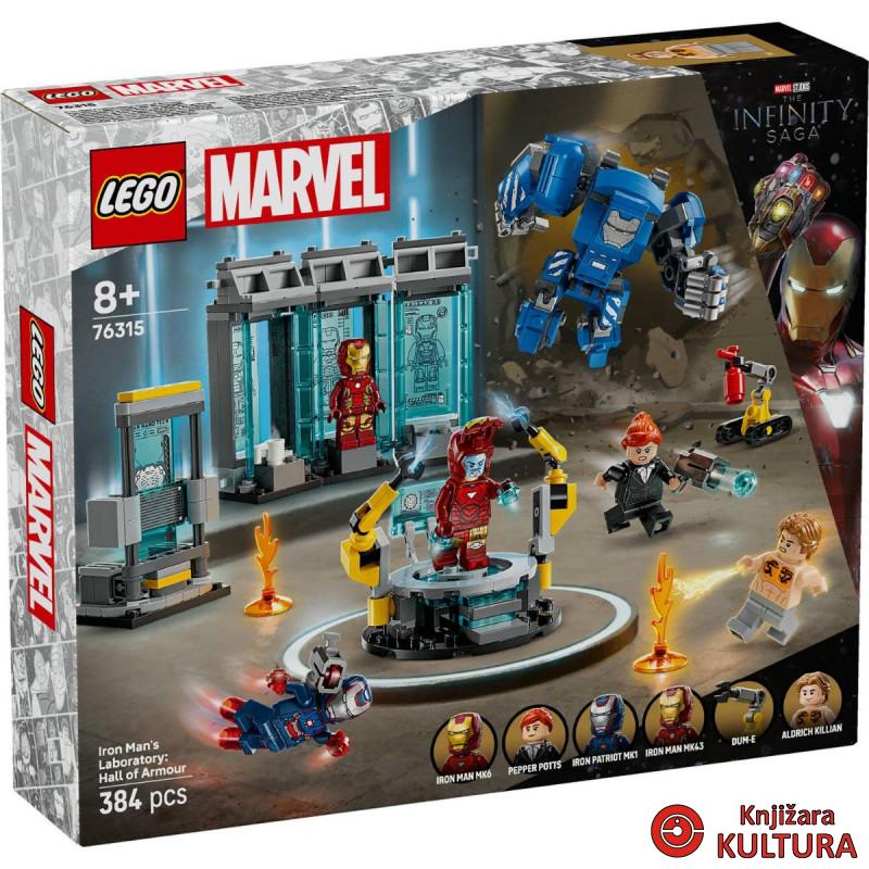 LEGO IRON MAN LAB DVORANA 
