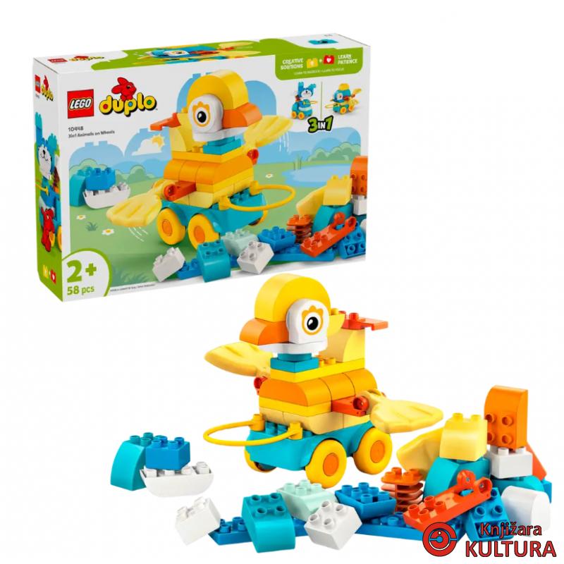 LEGO DUPLO TOWN ŽIVOTINJE NA TOČKOVIMA 3 u 1 2+ 