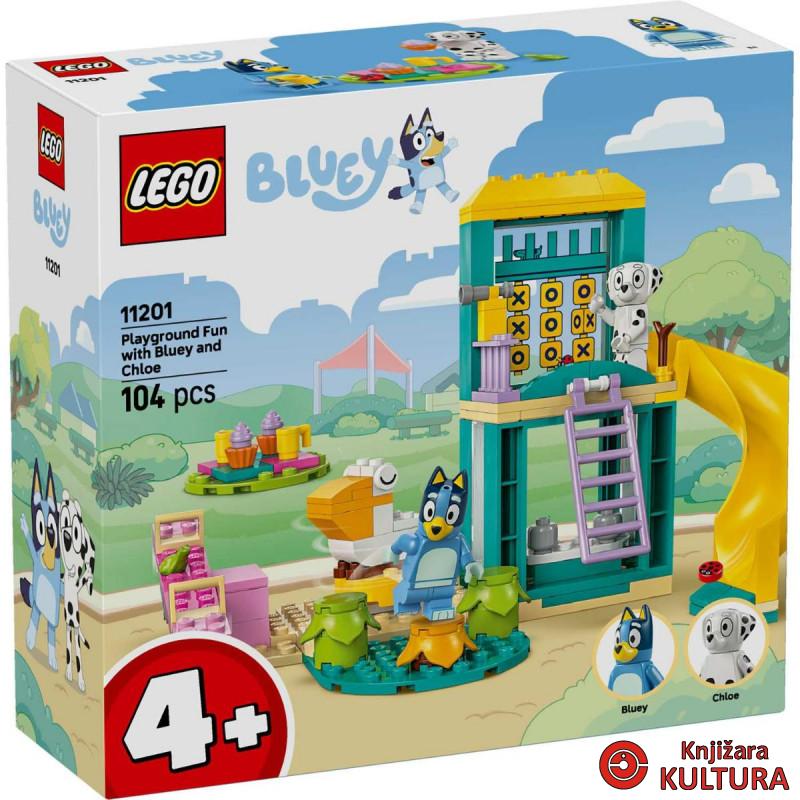 LEGO 4PLUS BERRY 2025 ZABAVA NA IGRALIŠTU SA BLUEY I CHLOE 4+ 