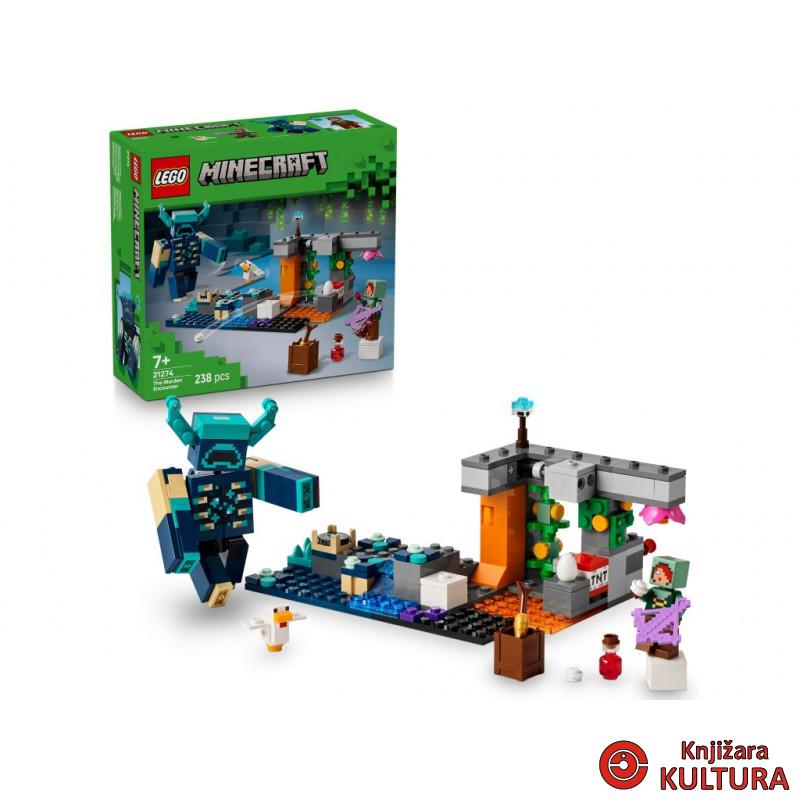 LEGO MINECRAFT SUSRET SA UPRAVITELJEM 7+ 