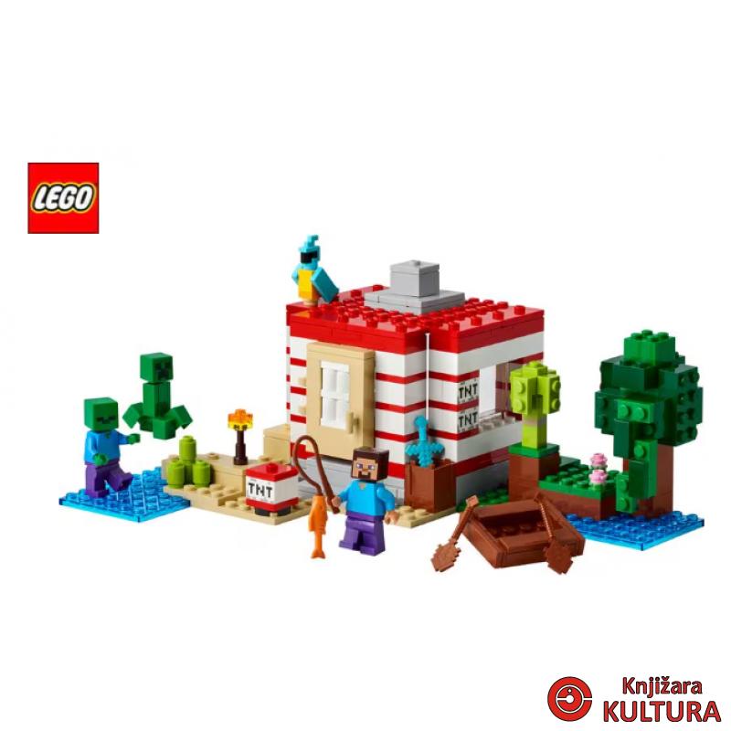 LEGO MINECRAFT TNT KUĆA U DŽUNGLI 8+ 