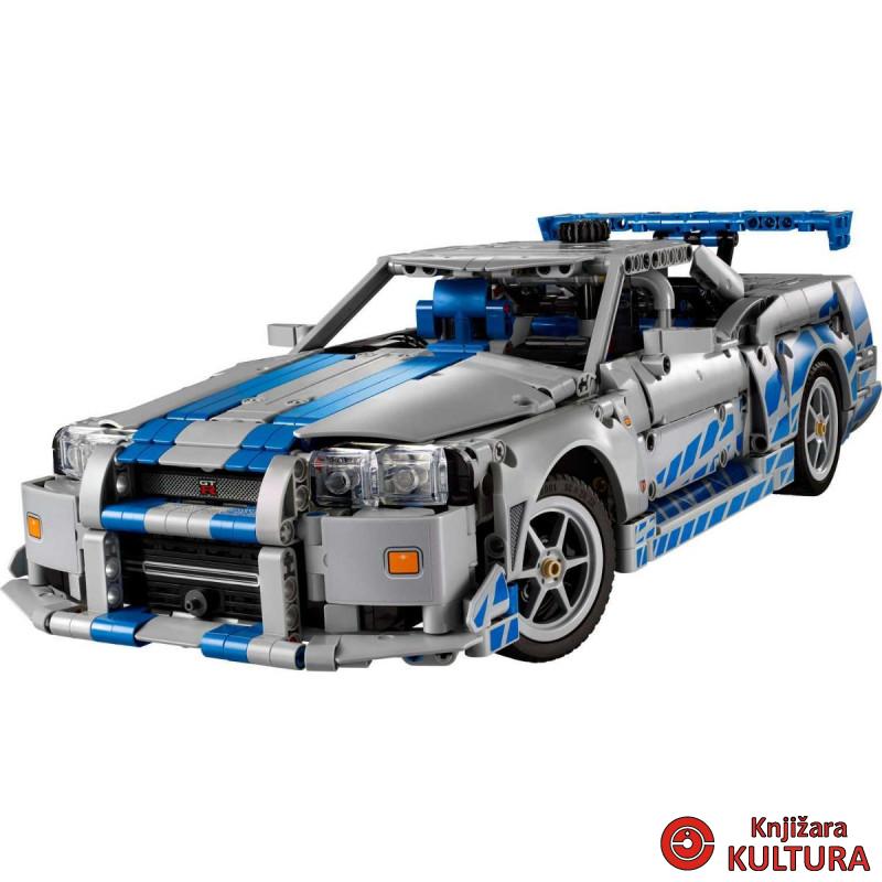 LEGO TECHNIC 2 FAST 2 FURIOUS NISSAN GT-R(R34) 18+ 